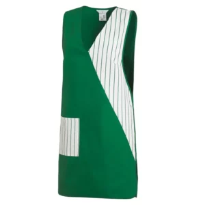 Casulla verde bosque Leiber 08/596, vista frontal de la prenda