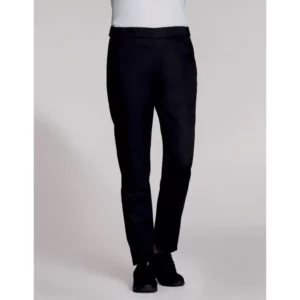 Pantalón ajustable de mujer Leiber 08/6240 negro, frontal con modelo