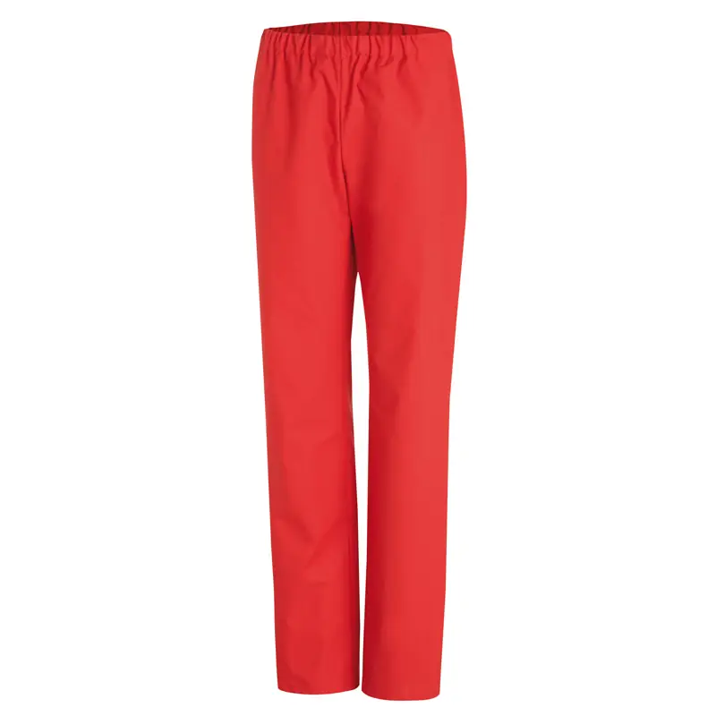 Pantalón sanitario unisex Leiber 08/780 5 Pantalón sanitario unisex Leiber 08/780 en rojo, vista frontal de la prenda