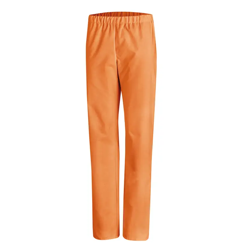 Pantalón sanitario unisex Leiber 08/780 6 Pantalón sanitario unisex Leiber 08/780 en naranja, vista frontal de la prenda