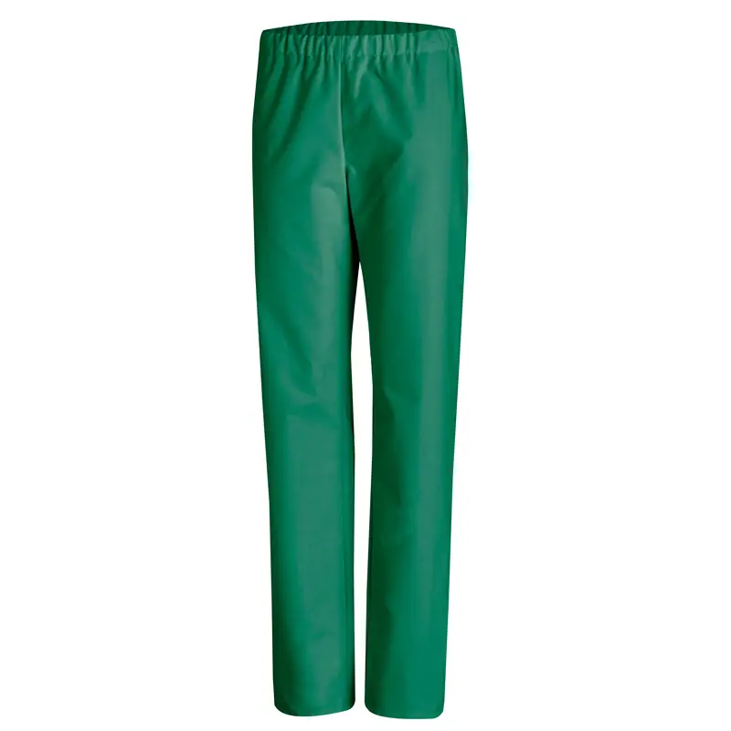 Pantalón sanitario unisex Leiber 08/780 10 Pantalón sanitario unisex Leiber 08/780 en verde bosque, vista frontal de la prenda