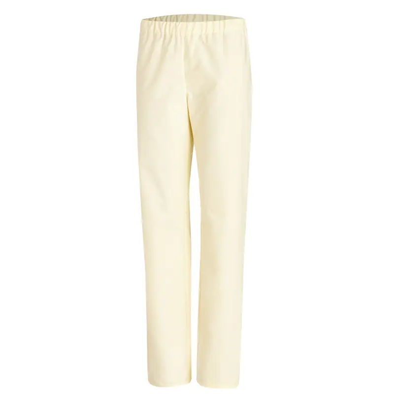 Pantalón sanitario unisex Leiber 08/780 12 Pantalón sanitario unisex Leiber 08/780 en amarillo, vista frontal de la prenda