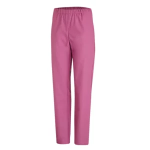 Pantalón sanitario unisex Leiber 08/780 en mora, vista frontal de la prenda