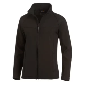 Chaqueta softshell de mujer Leiber 10/1145 negro, vista frontal de la prenda