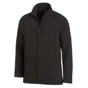 Chaqueta softshell de hombre Leiber 10/1146 negro, vista frontal de la prenda