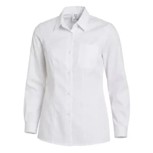 Blusa de mujer Leiber 10/2497 blanca, vista frontal de la prenda