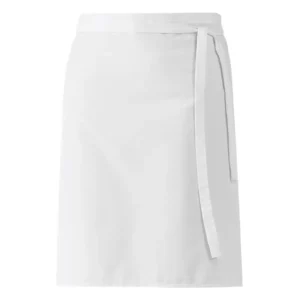 Delantal de cintura Leiber 11/262 blanco, vista frontal de la prenda
