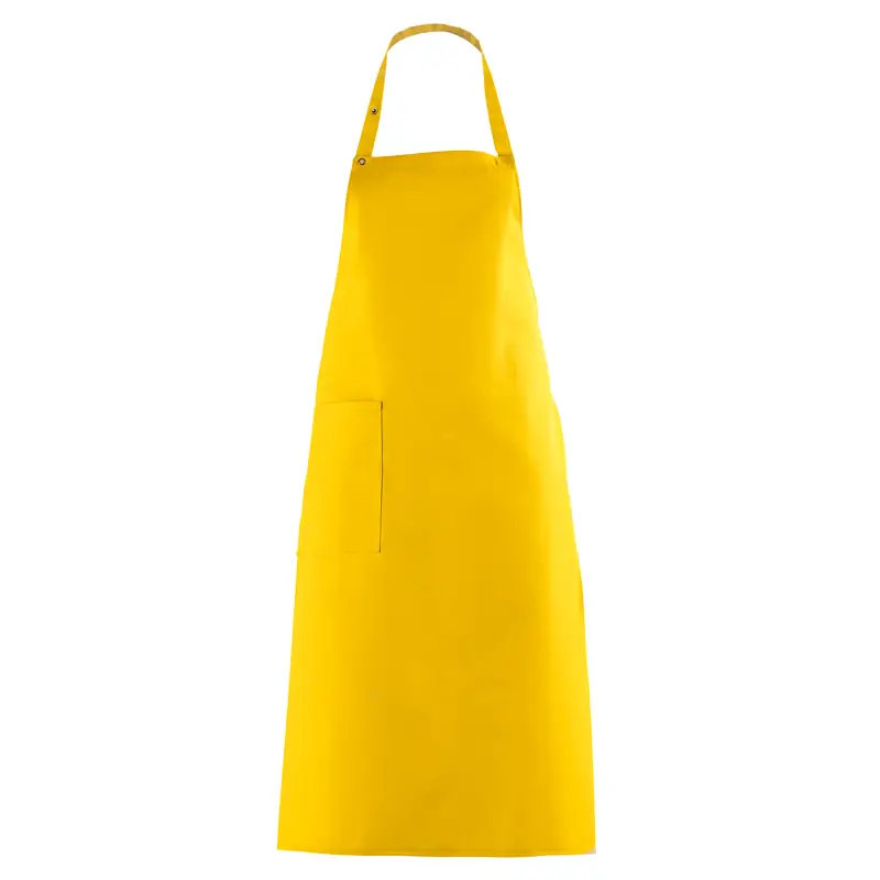 Delantal con peto Leiber 11/529 10 Delantal con peto Leiber 11/529 amarillo, vista frontal de la prenda