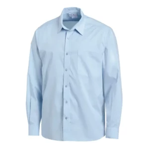 Camisa de hombre Leiber 12/1239 celeste, vista frontal de la prenda