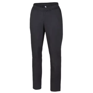 Pantalón sanitario unisex Leiber 12/2134 negro, vista frontal de la prenda