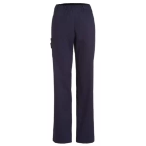 Pantalón sanitario unisex Leiber 12/2370 azul marino, vista frontal de la prenda