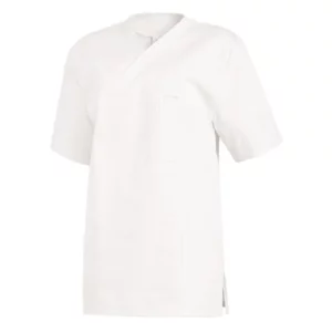 Casaca sanitaria unisex Leiber 12/2451 blanco, prenda de frente