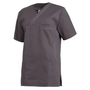 Casaca sanitaria unisex Leiber 12/2451 antracita, prenda de frente