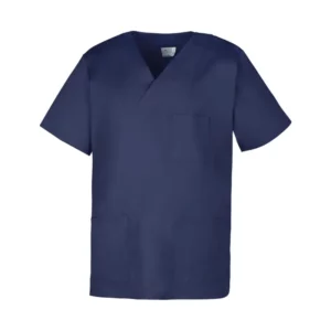 Casaca sanitaria de hombre Leiber 12/2728 azul marino, vista frontal de la prenda