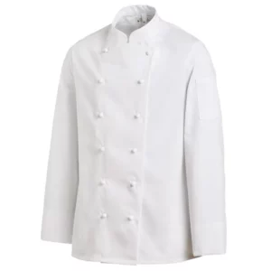 Chaqueta de cocina Leiber 12/8790 blanco, vista frontal de la prenda