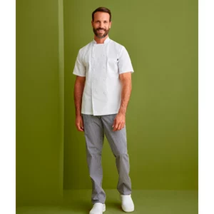 Pantalón Cuadros Cocina Confort Fit Monza 04000 en cuadritos, vista frontal