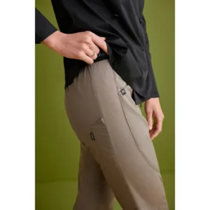 Pantalón Deportivo Cocina Slim Fit Monza 04009 en visón, vista detalle