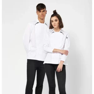 Chaquetilla Regular Fit Monza 04121 en blanco, vista frontal