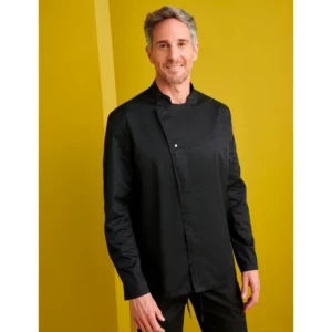 Chaquetilla Regular Fit Monza 04122 en negro, vista frontal