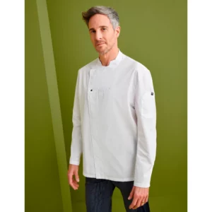 Chaquetilla Regular Fit Monza 04122 en blanco, vista frontal