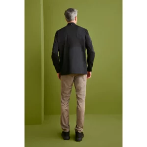Chaquetilla Regular Fit Monza 04123 en negro, vista posterior