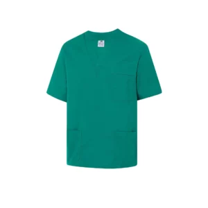 Casaca sanitaria unisex Monza 04565 - Verde quirófano - frontal sin persona
