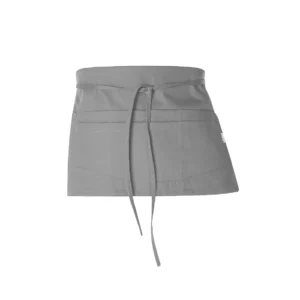 Delantal Corto Monza 01241 en gris claro, vista frontal