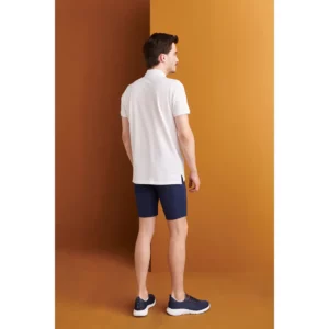 Pantalón Chino Corto Slim Fit Monza Merseguera 21.02 en marino, vista posterior