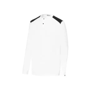 Camiseta Manga Larga Regular Fit Monza 03022 en blanco, vista frontal