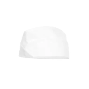 Gorro Tipo Militar Monza 04003 en blanco, vista frontal