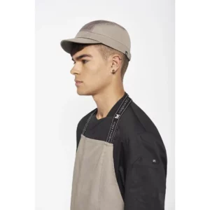 Gorra Tipo Marinera Monza 04007 en visón, vista lateral
