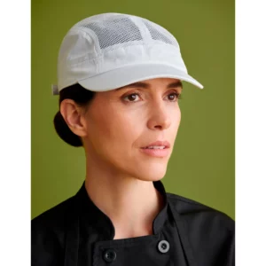 Gorra Tipo Marinera Monza 04007 en blanco, vista frontal