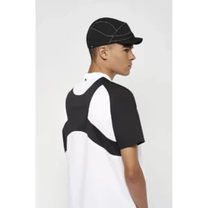 Gorra Beisbolera Denim Monza 04011 en dénim negro, vista posterior oblicua