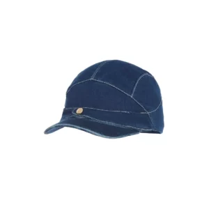 Gorra Beisbolera Denim Monza 04011 en dénim azul, vista frontal