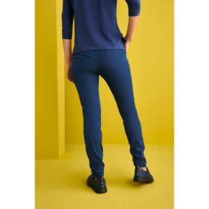 Pantalón Chino Slim Fit Monza 04020 en marino, vista posterior
