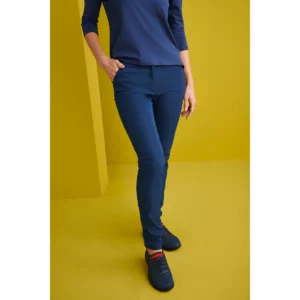 Pantalón Chino Slim Fit Monza 04020 en marino, vista frontal