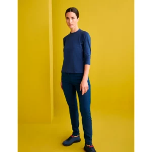 Pantalón Chino Slim Fit Monza 04020 en marino, vista lateral