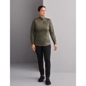 Pantalón Chino Slim Fit Monza 04020 en negro, vista lateral