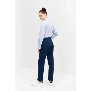 Pantalón de Vestir Regular Fit Monza 04022 en marino, vista posterior
