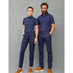 Pantalón Chino Slim Fit Monza 04023 en marino, vista frontal