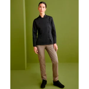 Pantalón Deportivo Cocina Slim Fit Monza 04009 en visón, vista frontal