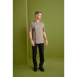 Pantalón Cocina Regular Fit Monza 04006 en negro, vista lateral