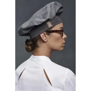 Gorro Champiñón Turbante Monza 06290 en gris medio, vista lateral