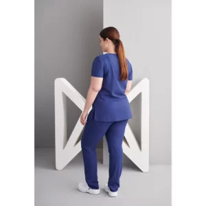 Casaca Mujer Slim Fit Monza ARIES 22.24 en marino, vista posterior