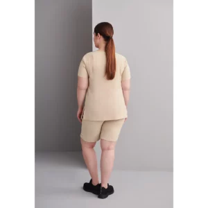 Pantalón Corto Regular Fit Monza ARIES 22.02 en arena, vista posterior