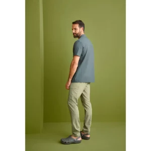Pantalón sanitario hombre Monza Centaurus 11.02 - Verde caqui - posterior con persona