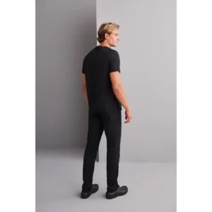 Pantalón sanitario unisex Monza Phoenix 13.02 - Negro - posterior con persona
