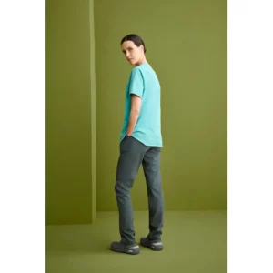 Pantalón sanitario unisex Monza Phoenix 13.02 - Gris medio - posterior con persona