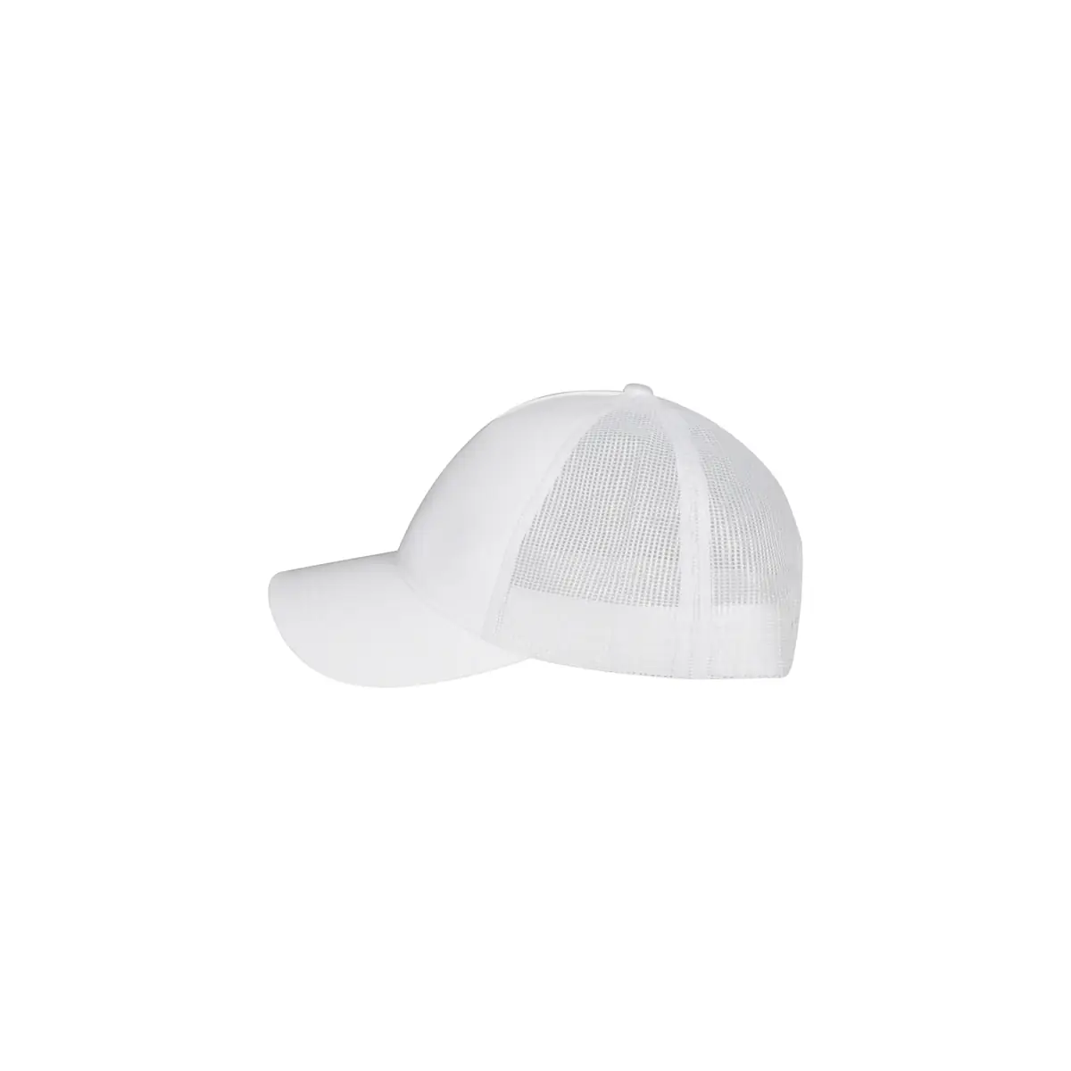 Gorra trucker Mukua HAMILTON CM260 2 Gorra trucker Mukua HAMILTON CM260 White, vista lateral izquierda