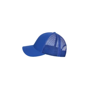 Gorra trucker Mukua HAMILTON CM260 Royal blue, vista lateral izquierda